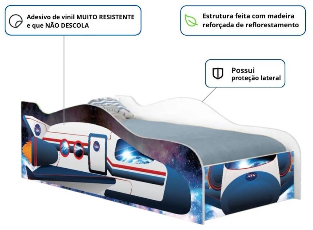 Cama Speciale Solteiro 197cm x 92cm KMCB