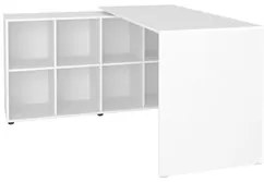 Conjunto Escritório Home Office 4 Peças Mity A06 Branco - Mpozenato