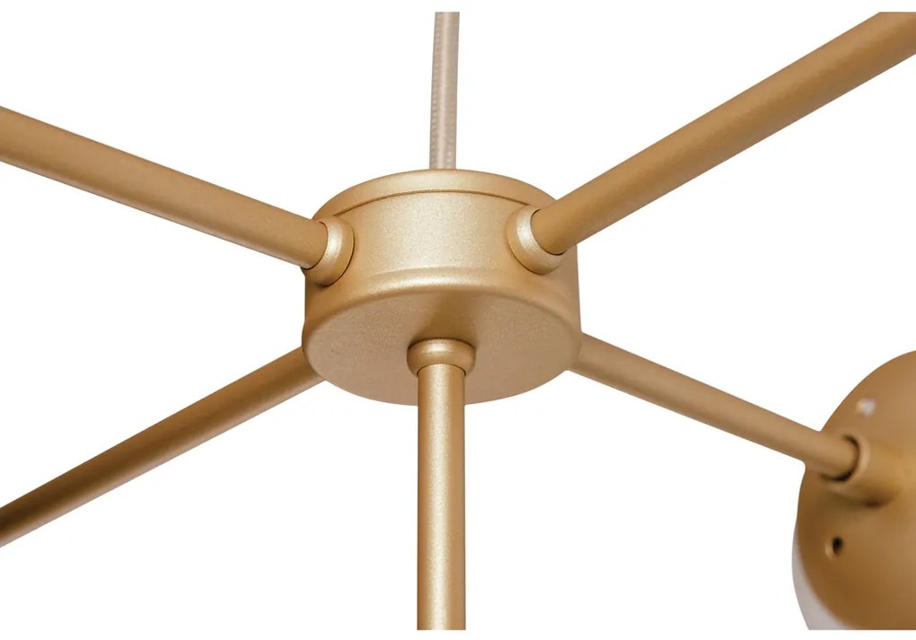 Pendente Torre 62X92X34Cm 8Xe27 G45 Metal E Globo Ø14Cm - Usina 16763/... (FN-F - Fendi Fosco, FOSCO)