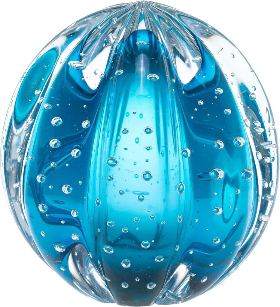 Esfera Murano Senna M - Azul Aquamarine Azul Aquamarine