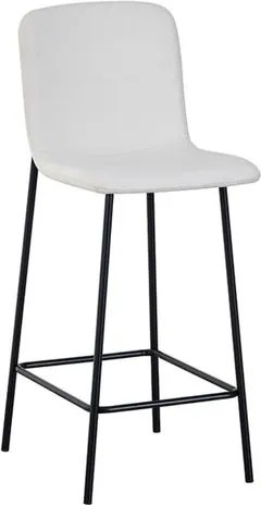 Banqueta Celeste Tecido Off White