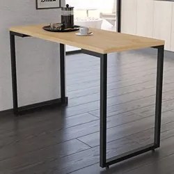 Conjunto Mesa de Cozinha Prattica Industrial 120cm com 2 Banquetas F02
