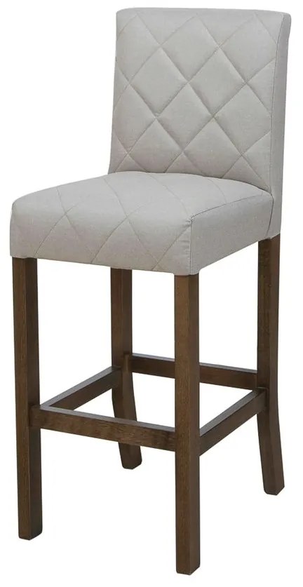 Banqueta Alta Estofada Tallis - Wood Prime TA 29864
