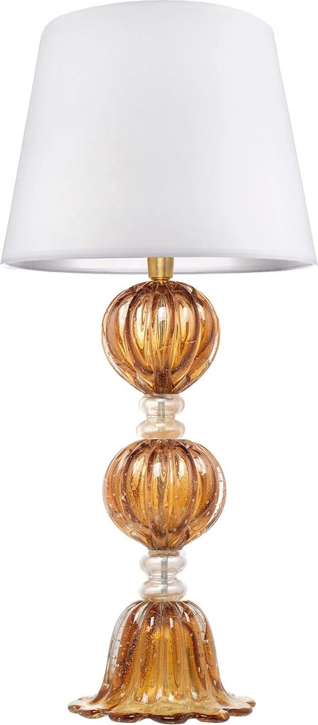 Abajur de Murano C/ Ouro Varsovia - Ambar  Ambar