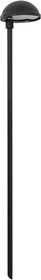 Espeto Led Aluminio 3W 3000K Ip65 - PRETO