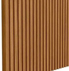 Painel Ripado Decorativo Sala Quarto 141x250cm Prime Plus L06 Nature F