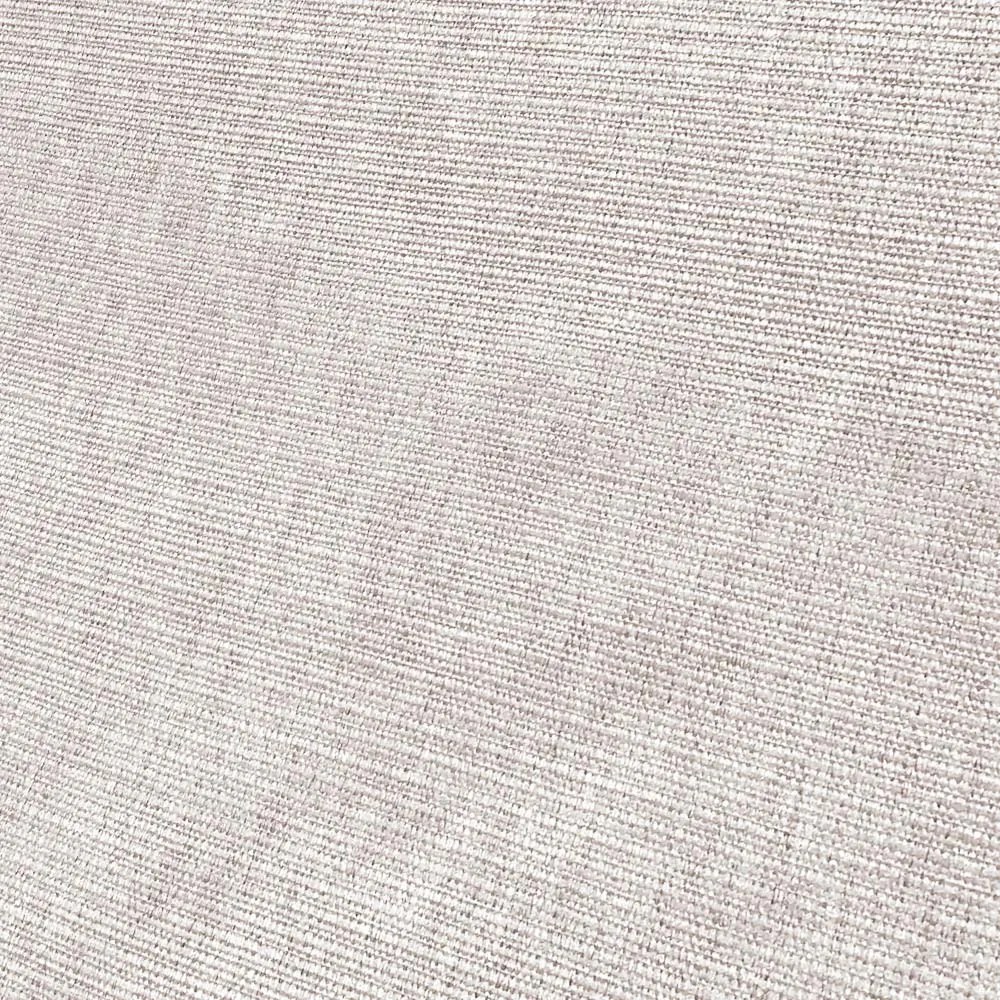 Kit 01 Poltrona e 01 Puff Giratório Costela Linho Bege A19 Base Metálica Preto - D'Rossi