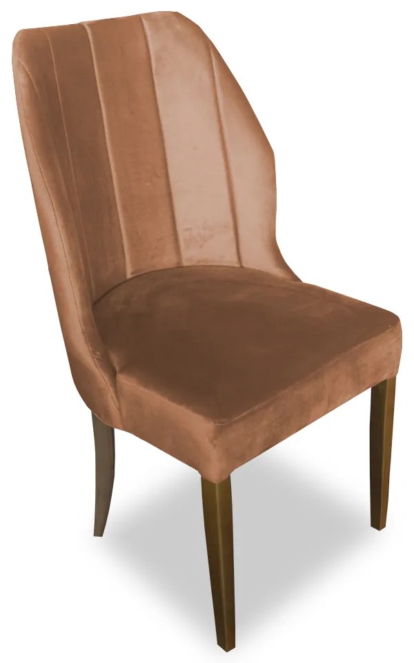 Kit 6 Cadeiras De Jantar Safira Suede Telha