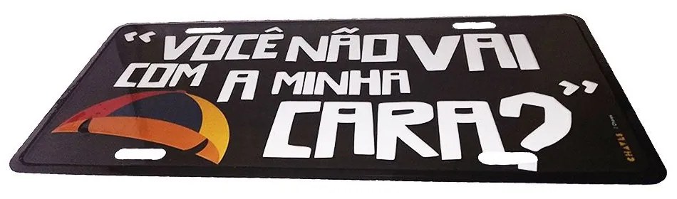 Placa Decorativa Kiko - Você Não Vai Com a Minha Cara