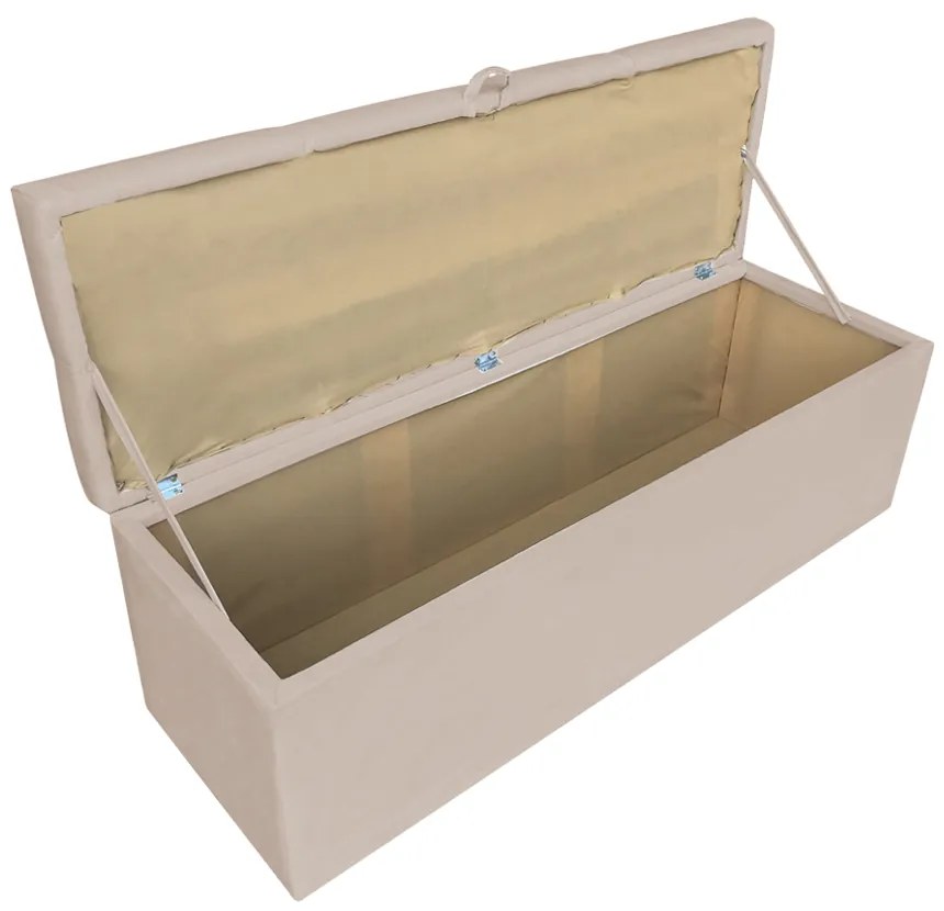 Calçadeira Nina 160 cm Suede D'Rossi - Bege