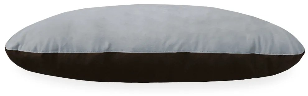Almofada Cama Pet Mila Veludo Cores - Cinza