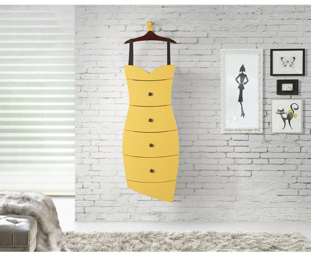 Cômoda Dress 4 Gavetas Máxima Móveis