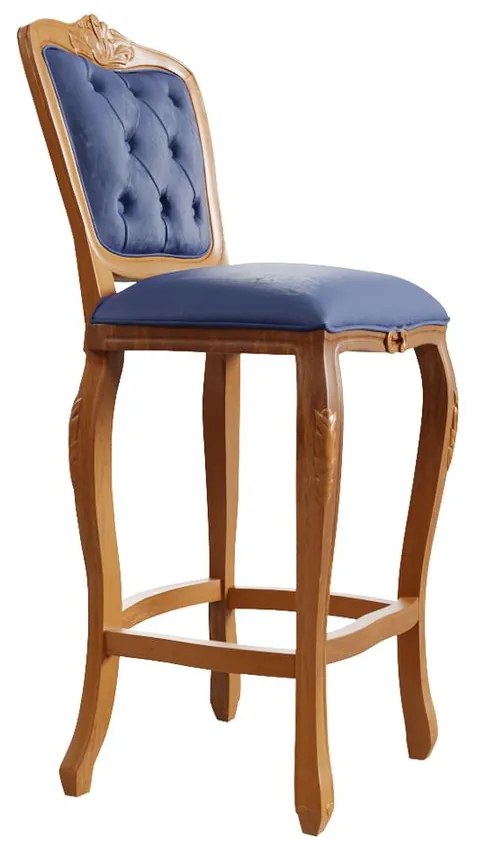Banqueta Luis XV Capitonê - Wood Prime 38040
