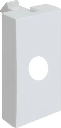 Modulo Saida Plastico Abs Branco Siena