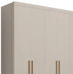 Guarda Roupa Casal 6 Portas 3 Gavetas 233cm Dubai Fendi - Vila Ri