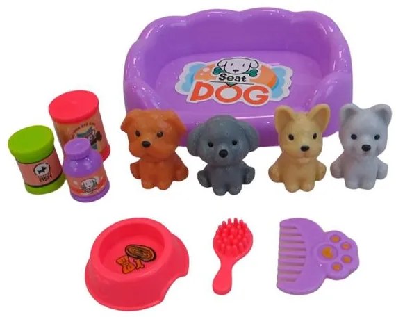 Boneco Pet e Acessórios 11 Peças