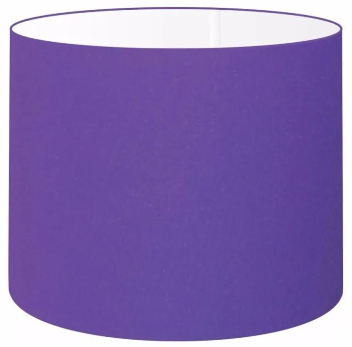 Cúpula abajur cilíndrica cp-8018 Ø40x25cm roxo