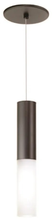Pendente Fence Vidro Tubo Cilindrico Ø05X30Cm 1Xg9 - Old Artisan Pd-56... (DOURADO FOSCO)