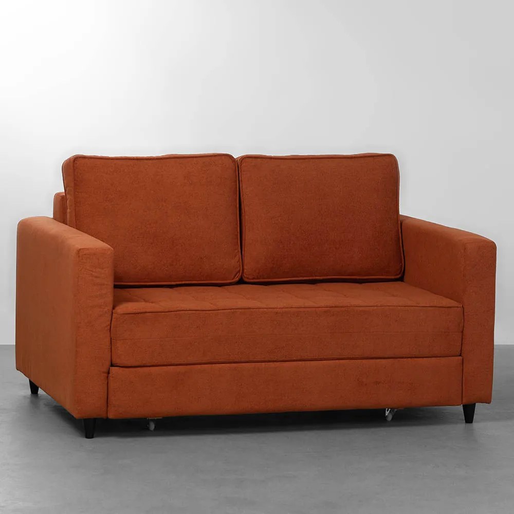 Sofá-Cama Mira Casal Terracota