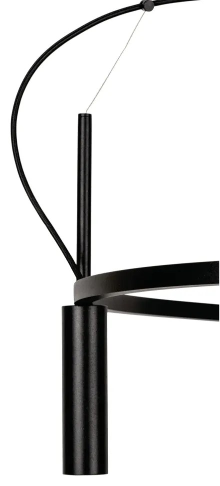 Pendente Platinum Circular Ø60X44,5Cm 6Xmr11 - Usina 16931/60 (BT - Branco Texturizado)