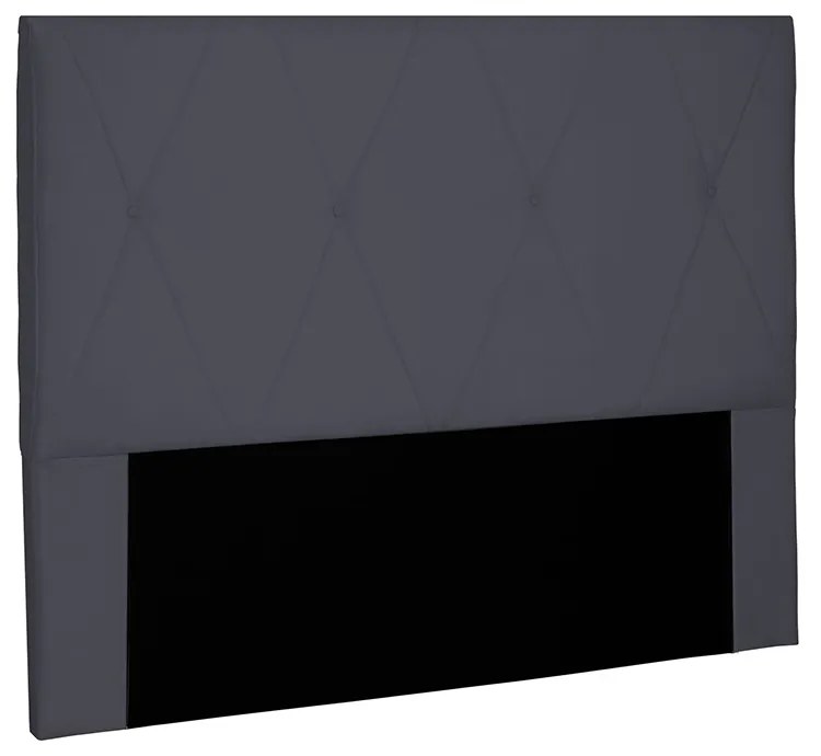 Cabeceira Aquilla Para Cama Box King 195 cm Suede - D'Rossi - Cinza