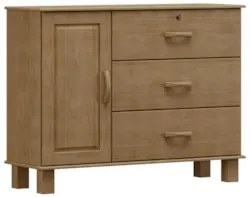Cômoda Para Quarto 118cm 1 Porta 3 Gavetas Renzo Freijó F07 - Mpozenat