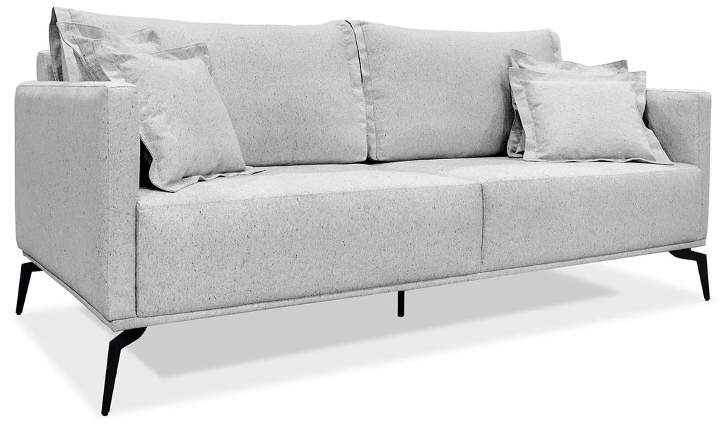 Sofá 2 Lugares Escritório Recepção Calypso SPZ 160cm Linho - ADJ Decor