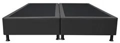 Base Box para Cama Casal Queen 158x198cm Bipartido Liz S05 Sintético P