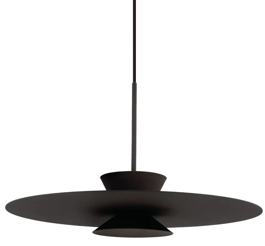 Pendente Tule Ø50X25Cm 1Xmr16 - Usina 25120/50 (MN-F - Mar Neutro Fosco, FN-F - Fendi Fosco)