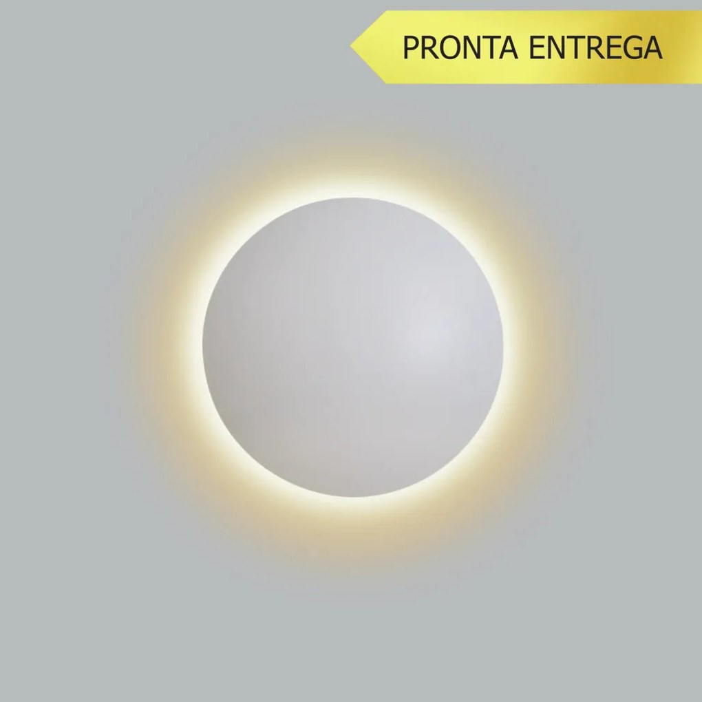 Arandela Eclipse Curvo 2Xg9 Ø19X7Cm | Usina 239/20 (BT - Branco Texturizado)