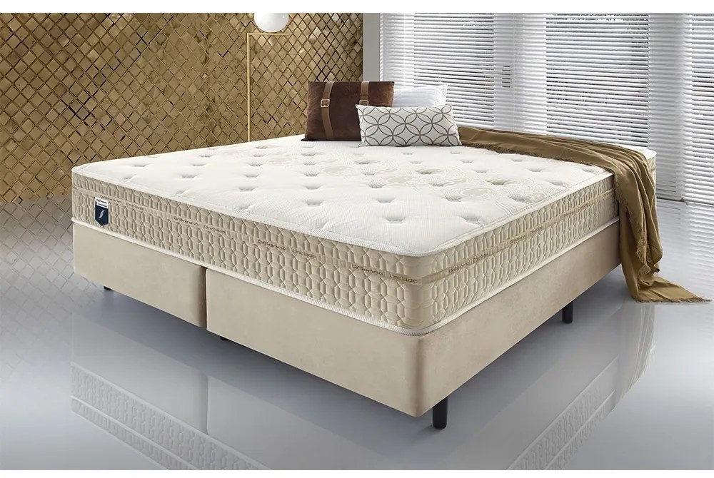 Cama Box Somiê Colchão Fascinio - Queen 158cm x 198cm