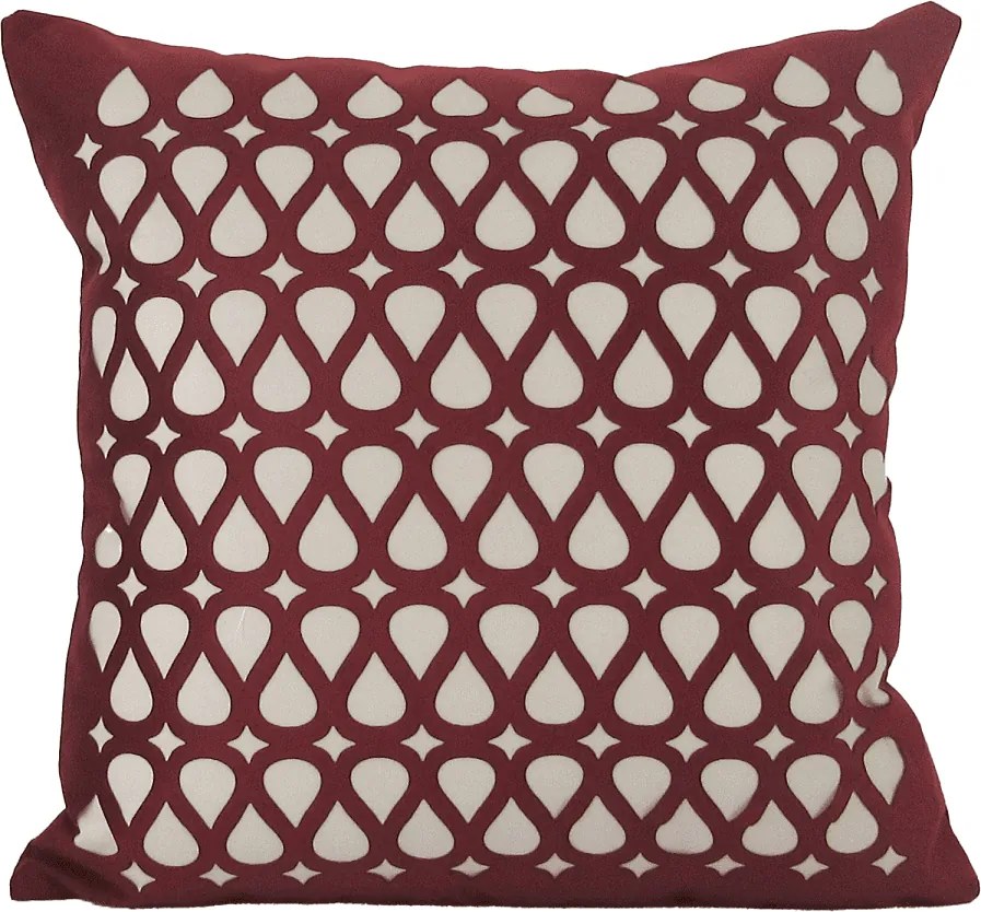 Capa Almofada Corte a Laser Provence Flux MaArsala 50x50cm