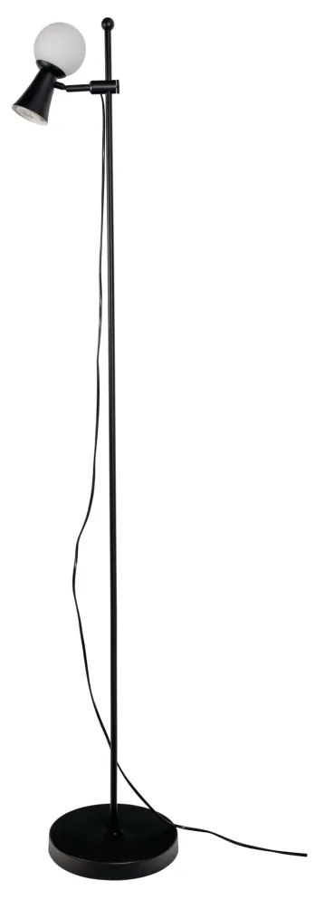 Luminária De Chão Dirham Regulável 24,5X28,9X155,5Cm 1Xg9 + 1Xmr16 Alu... (MR-T - Marrom Texturizado, AMBAR)