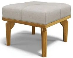 Poltrona de Amamentação Balanço e Puff Base de Madeira Brenda G05 Linh