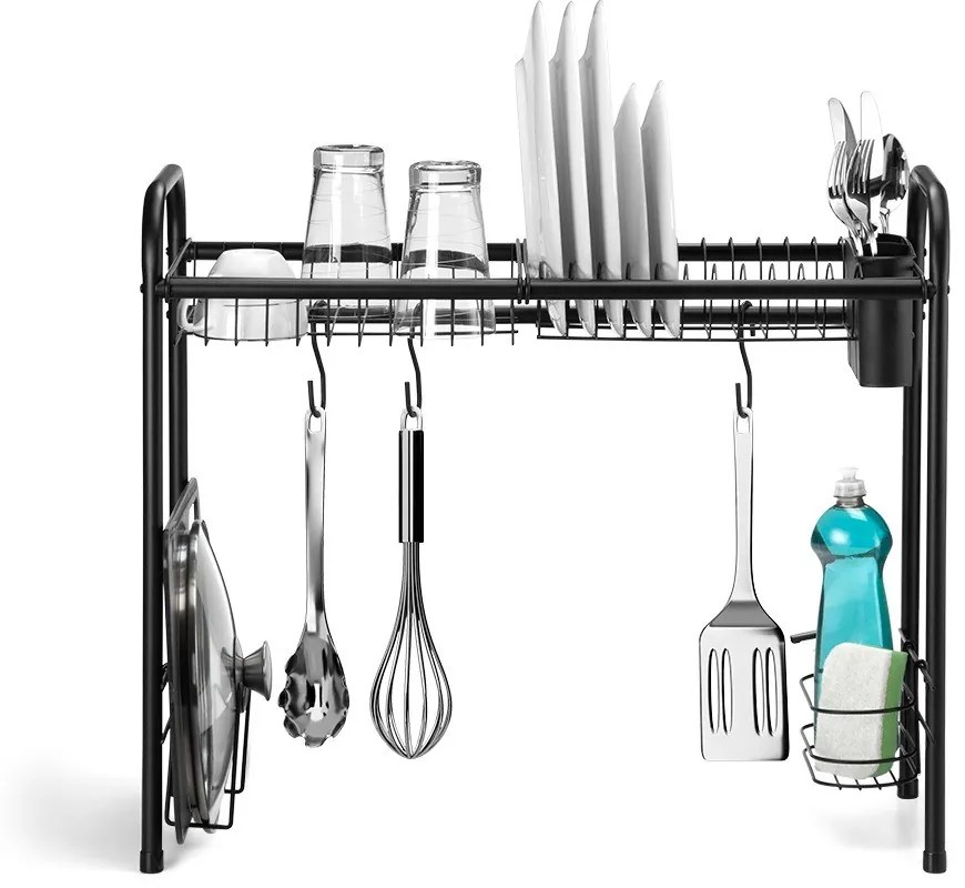 Organizador De Pia Rack I - Preto