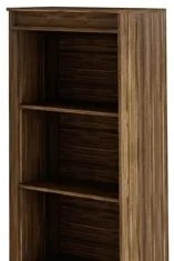 Estante Livreiro Multiuso Alta 3 Prateleiras ME4150 Nogal - Tecno Mobi