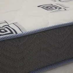 Colchão Solteiro Light Bordado Espuma D33 Selada 78x188x14cm - Ortobom