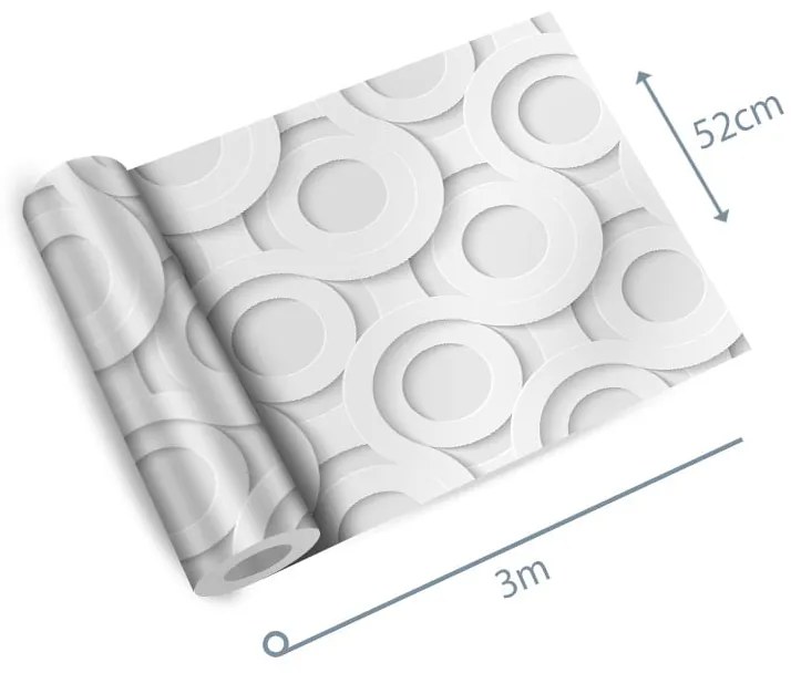 Papel de parede adesivo 3D