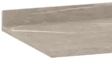 Tampo Para Balcão de Cozinha 120cm Mirella Quartzo Bege L01 - Mpozenat