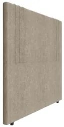 Cabeceira Cama Box Queen 160cm Estofada Rama Boucle Capuccino Z04 - Mp