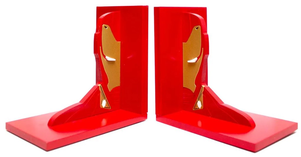 Aparador de Livros Homem de Ferro Iron Man Vingadores The Avengers Marvel