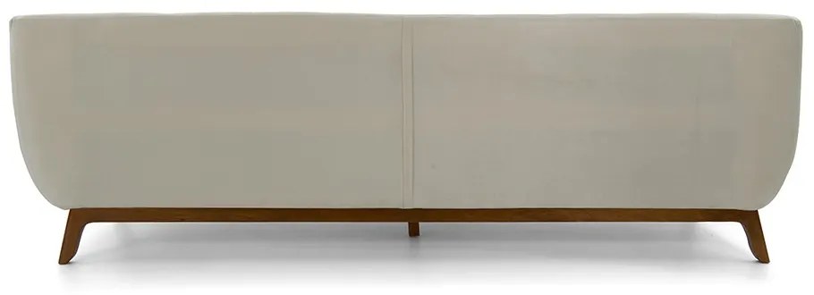 SOFA 3 LUGARES ATENAS VELUDO BEGE D-153