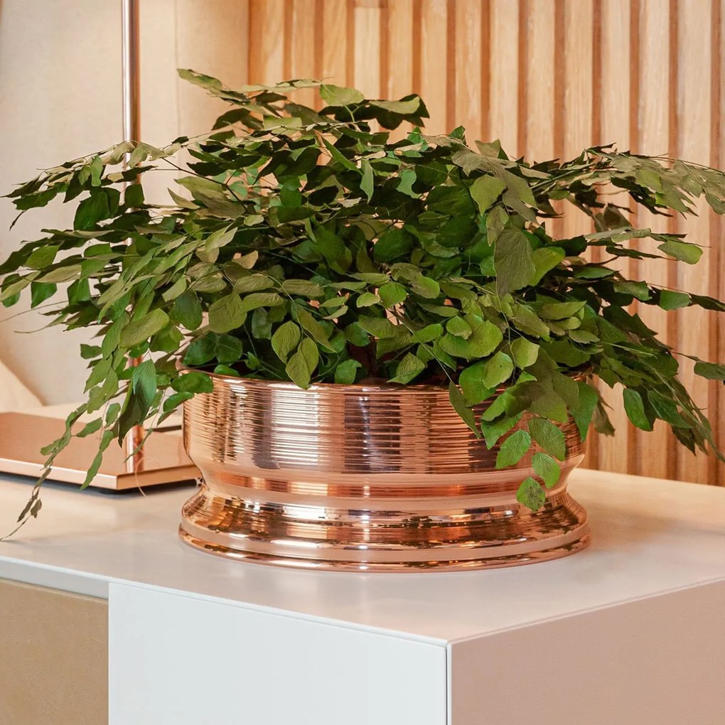 Centro de Mesa Spin Grande St. James - Cobre  Cobre