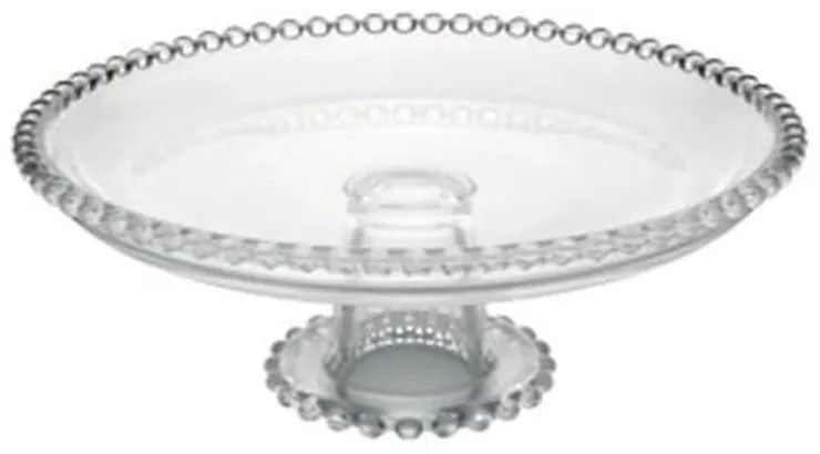 Prato Cristal Com Pé Pearl 20x9cm 28270 Wolff
