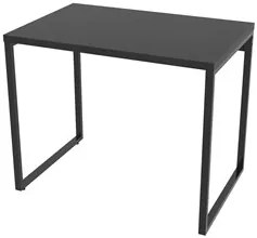 Kit 2 Mesas de Escritório Office 90cm Estilo Industrial Prisma C08 Pre