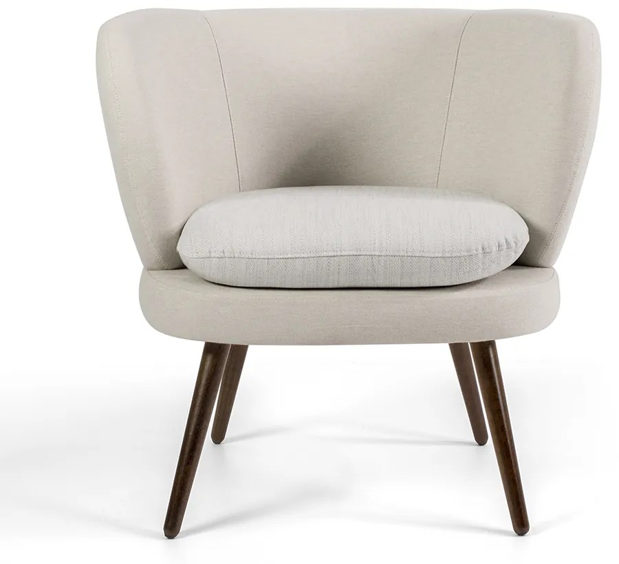 POLTRONA MELISSA RUSTICO BEGE B-172 PES