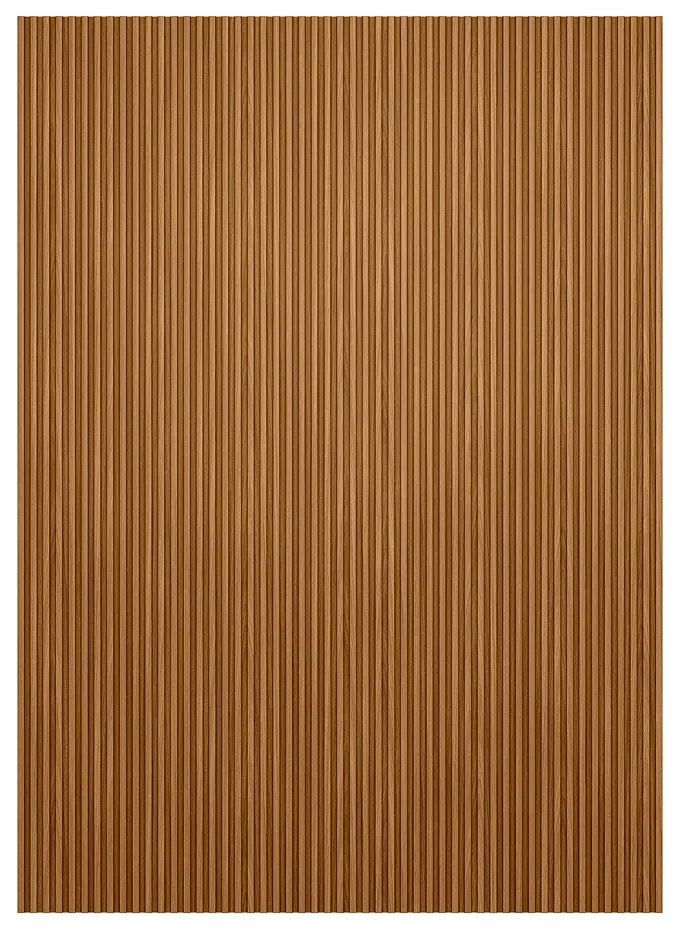 Painel para TV até 75 Polegadas Ripado Marisa Nature Fosco 180x250 cm L04 - D'Rossi