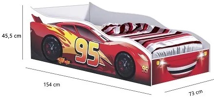 Cama Carro Infantil Red - Gabrielli Móveis