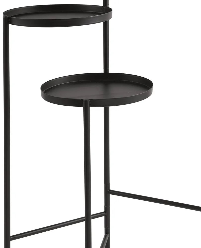 Mesa de Apoio Preto 76x52 cm - D'Rossi