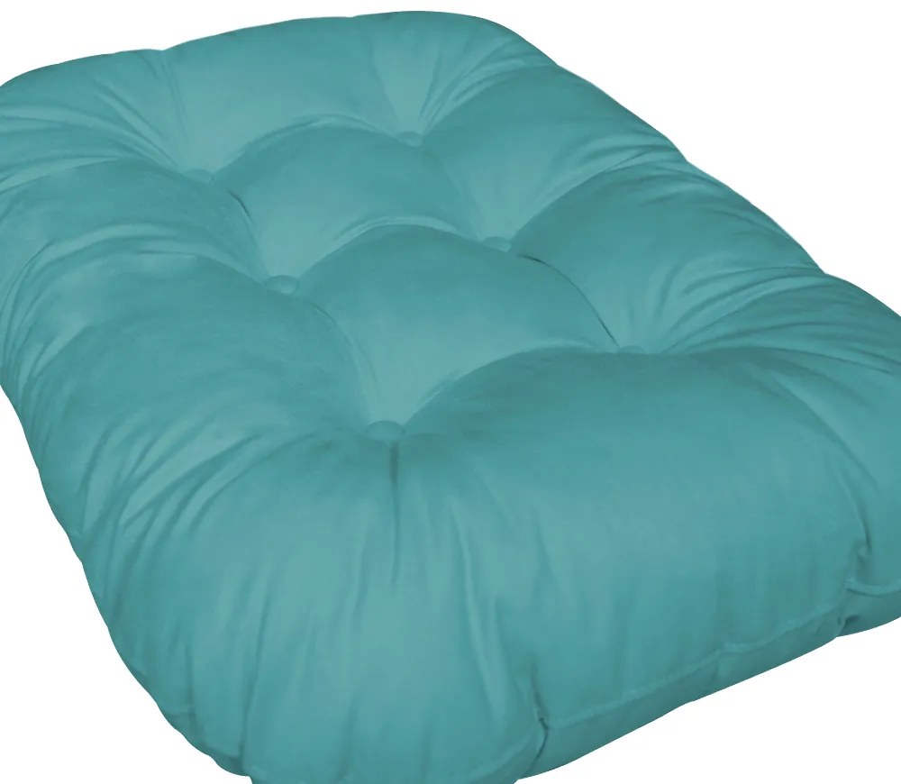 Cama Pet Nunu para Cães e Gatos Suede Azul Tiffany
